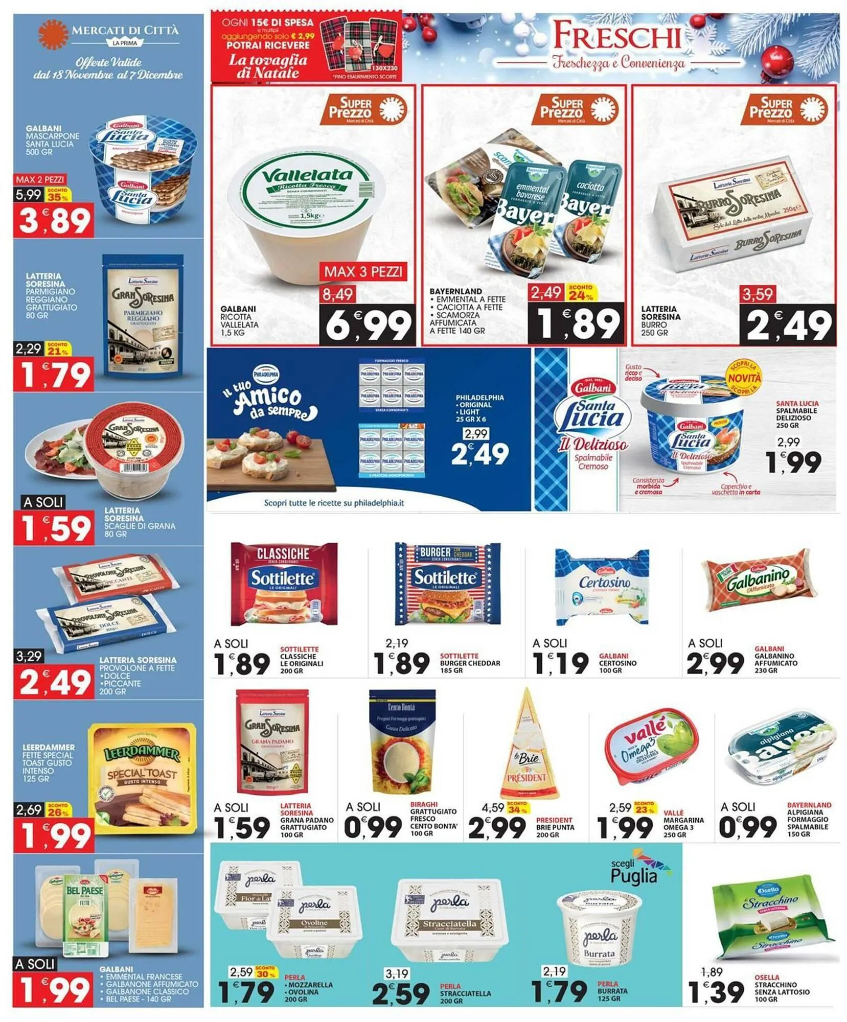 Volantino Mercati di Città La Prima da 17 novembre a 7 dicembre di 2025 - Pagina del volantino 22