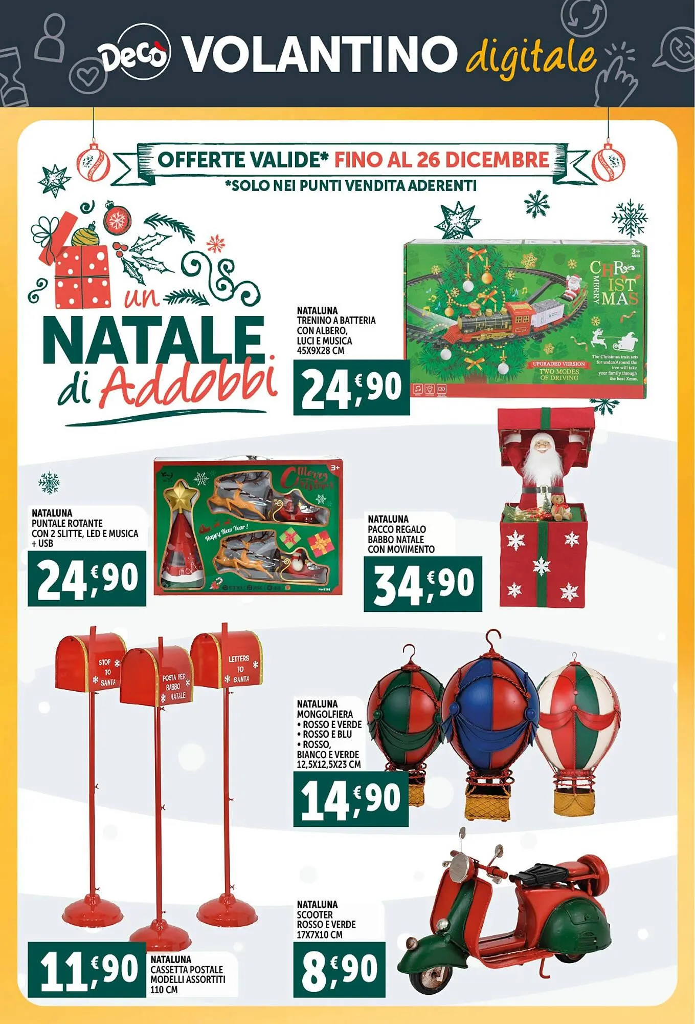 Volantino Deco Supermercati da 15 dicembre a 25 dicembre di 2025 - Pagina del volantino 52