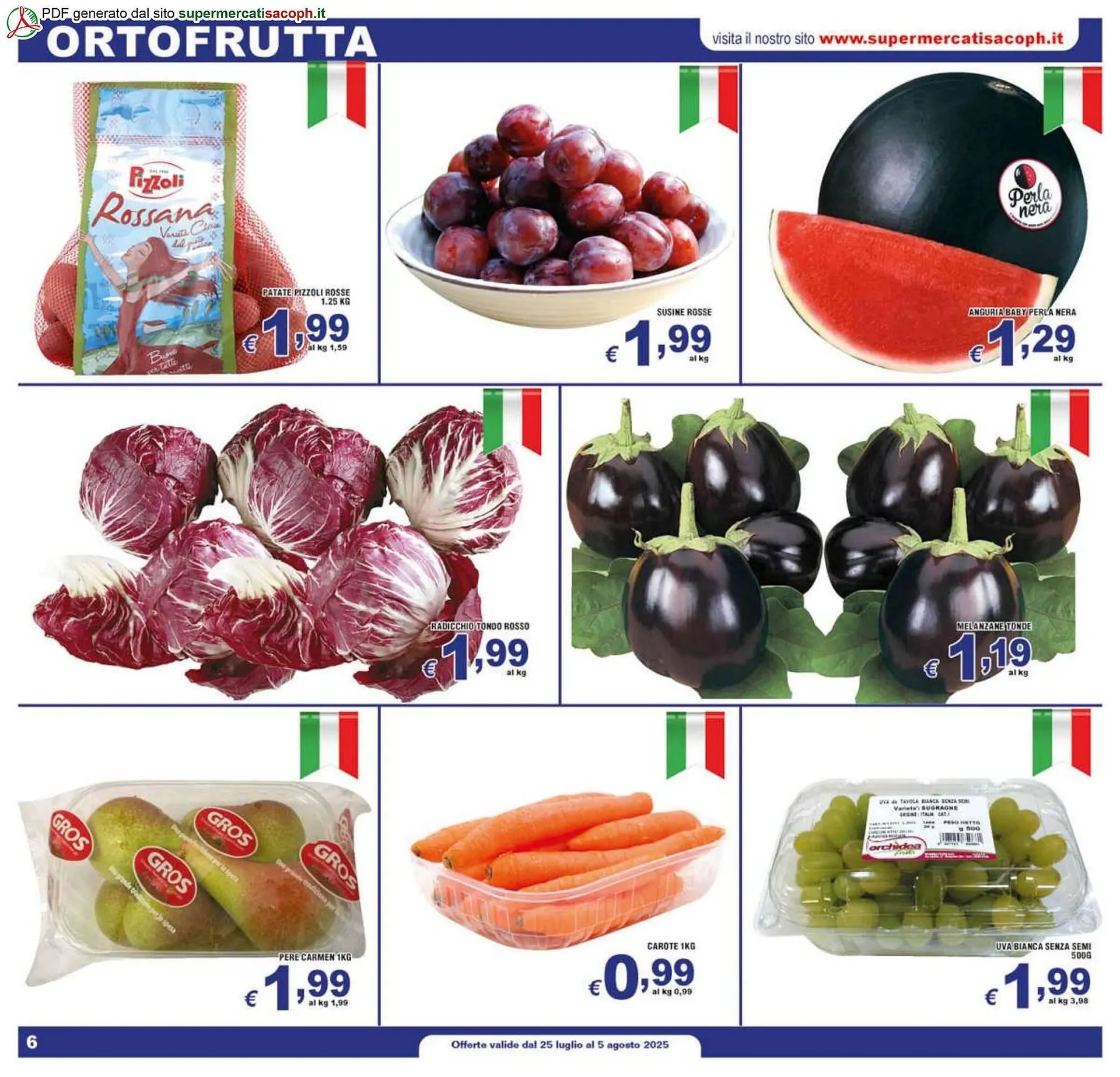 Volantino Sacoph da 25 luglio a 5 agosto di 2025 - Pagina del volantino 6