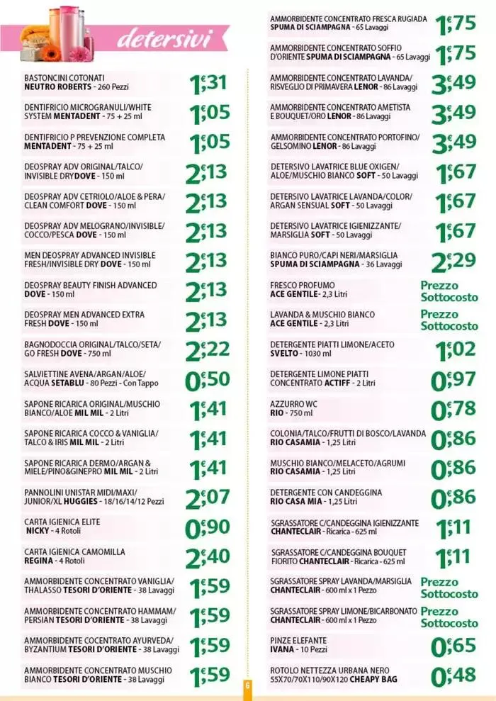Sottocosto da 14 aprile a 19 aprile di 2025 - Pagina del volantino 6
