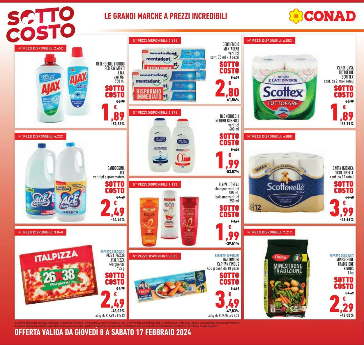 Conad - Roma Volantino attuale da 8 febbraio a 17 febbraio di 2024 - Pagina del volantino 6