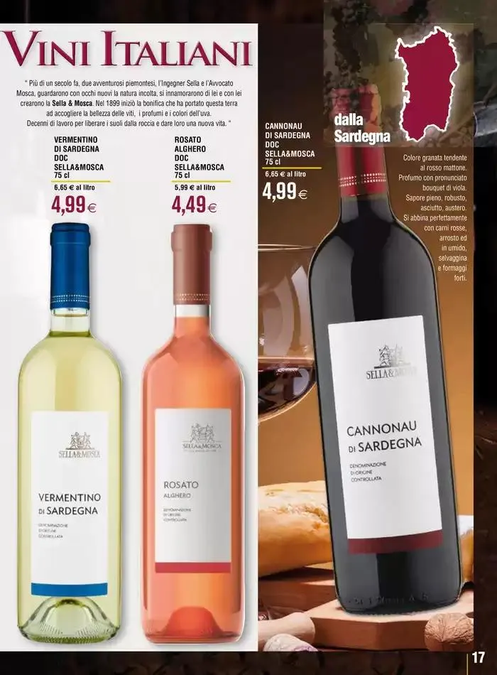 Selezione di vini italiani da 23 aprile a 21 maggio di 2025 - Pagina del volantino 17