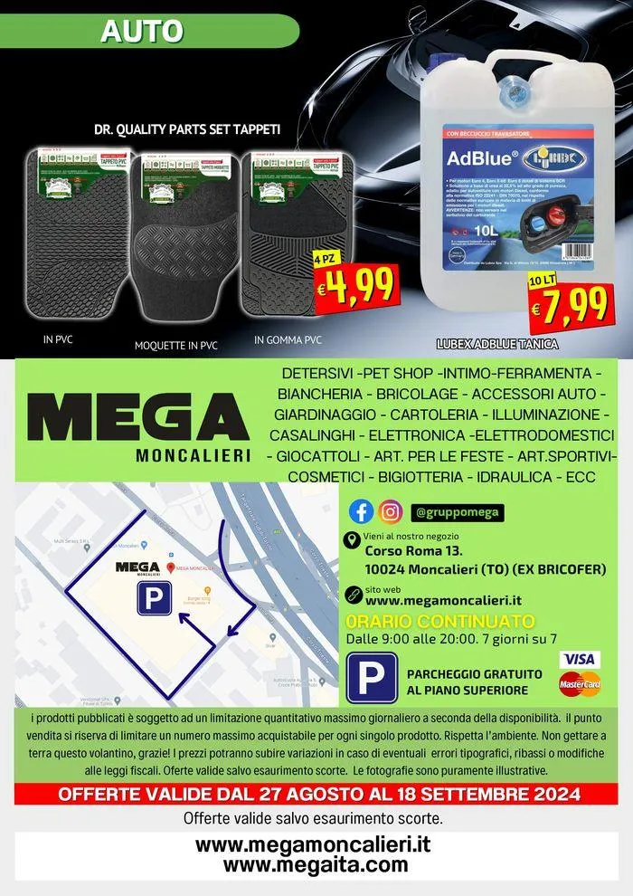 Mega Moncalieri - Convenienza Scuola! da 27 agosto a 18 settembre di 2024 - Pagina del volantino 12