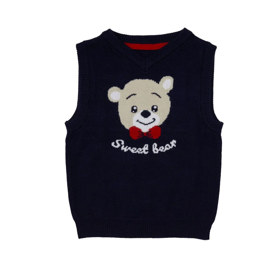 Mawi gilet tricot intarsio