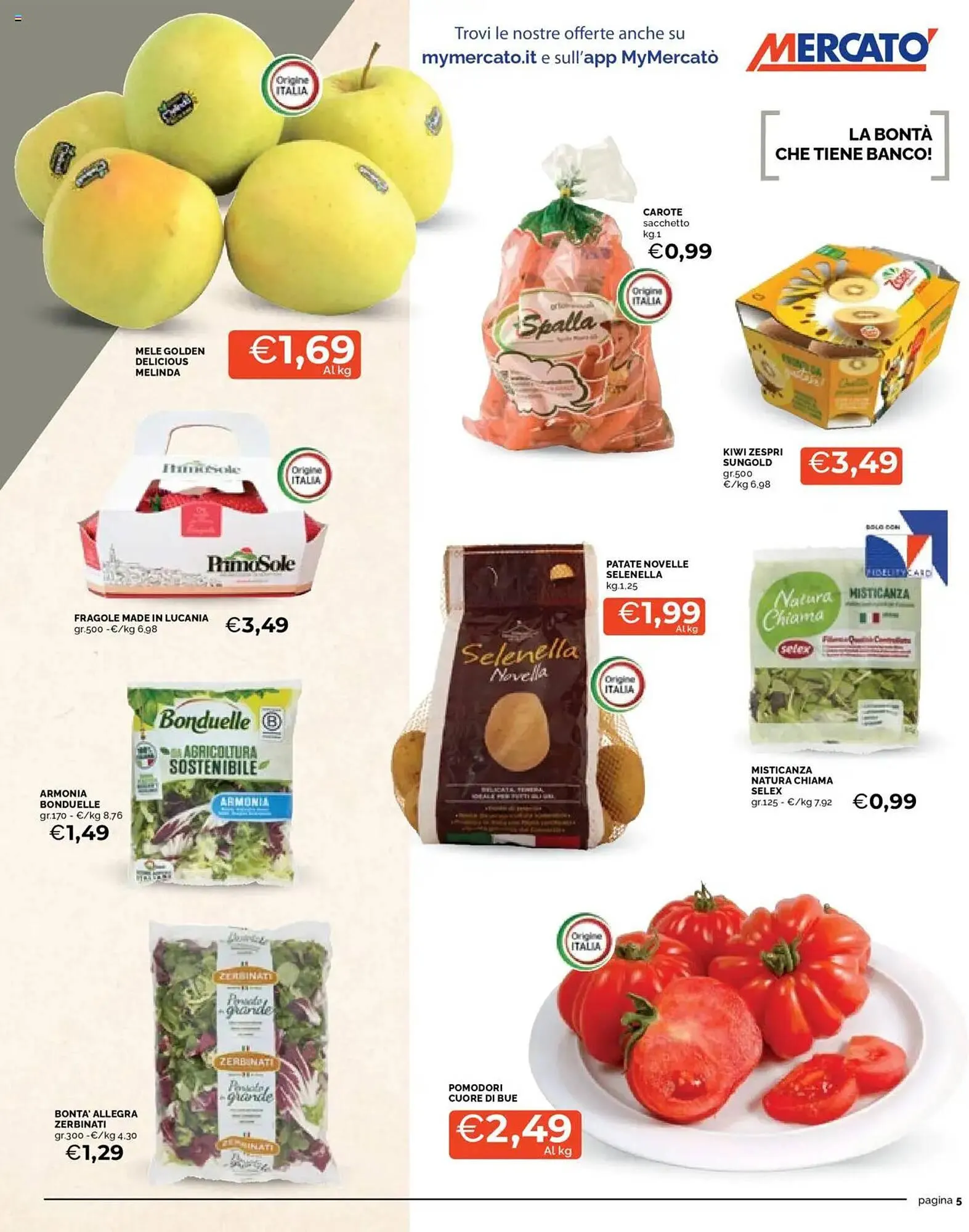 Volantino Mercatò da 19 maggio a 25 maggio di 2025 - Pagina del volantino 5