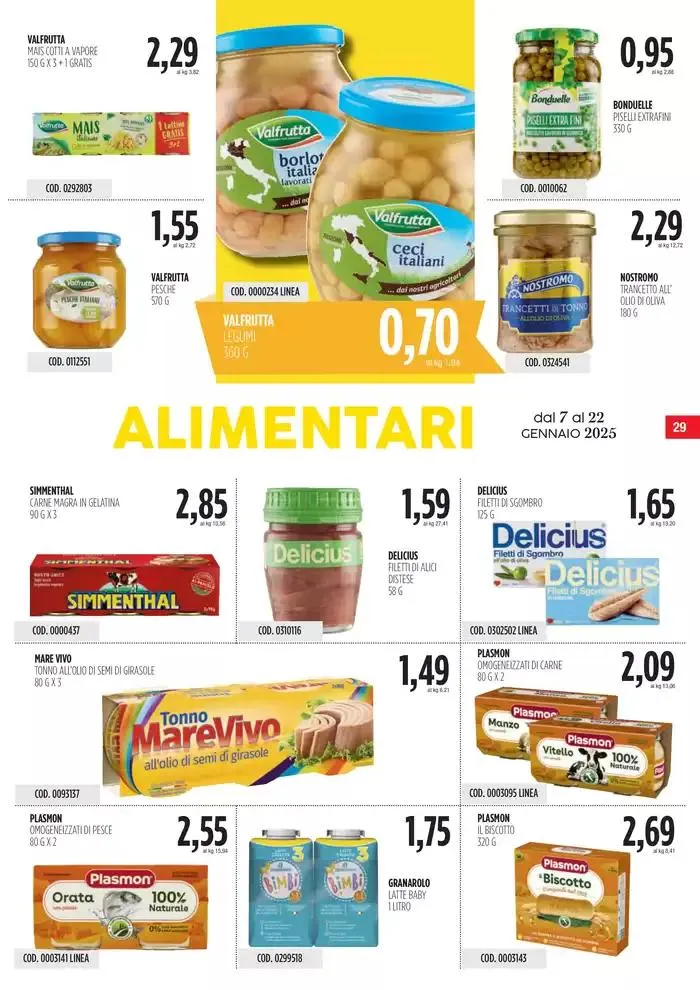 Offerte Carico Cash&Carry da 7 gennaio a 22 gennaio di 2025 - Pagina del volantino 29