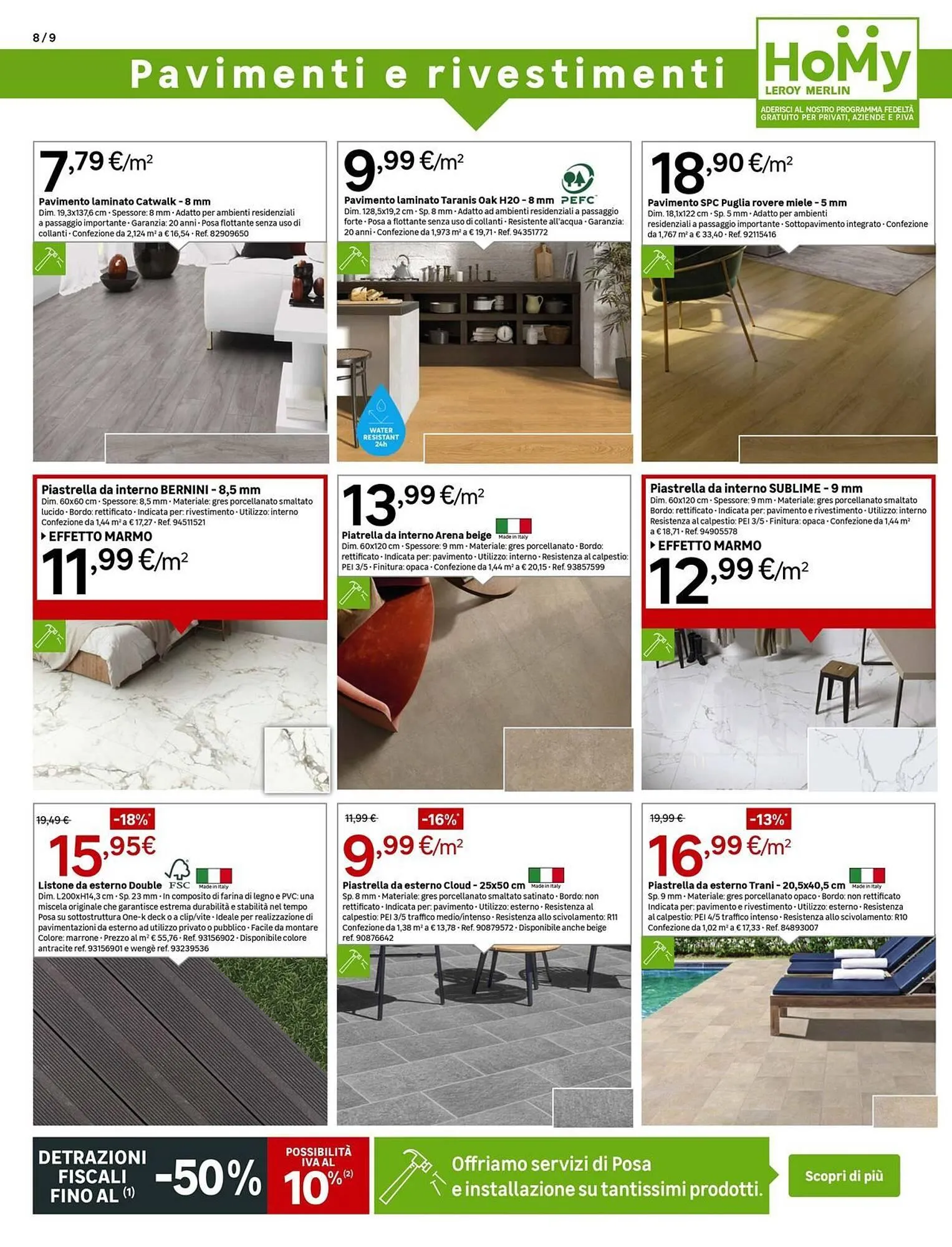 Volantino Leroy Merlin da 4 giugno a 30 giugno di 2025 - Pagina del volantino 8