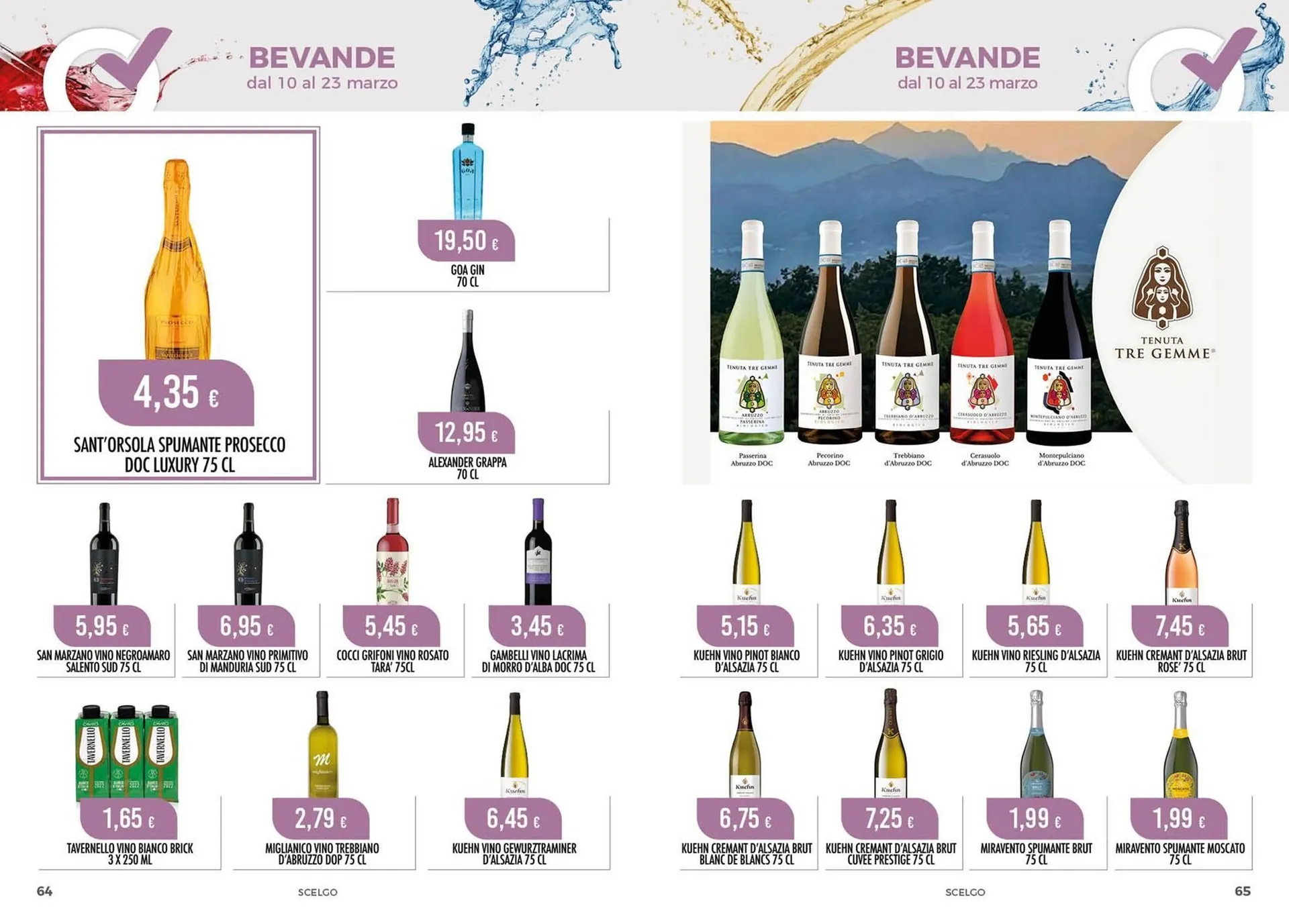 Volantino Scelgo da 10 marzo a 23 marzo di 2025 - Pagina del volantino 33