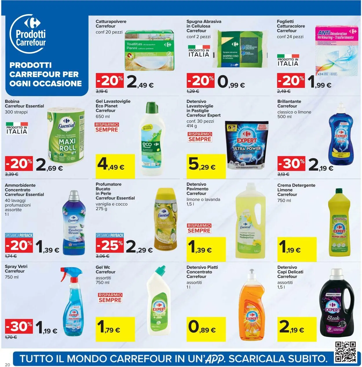 Carrefour Volantino attuale da 21 agosto a 4 settembre di 2025 - Pagina del volantino 20