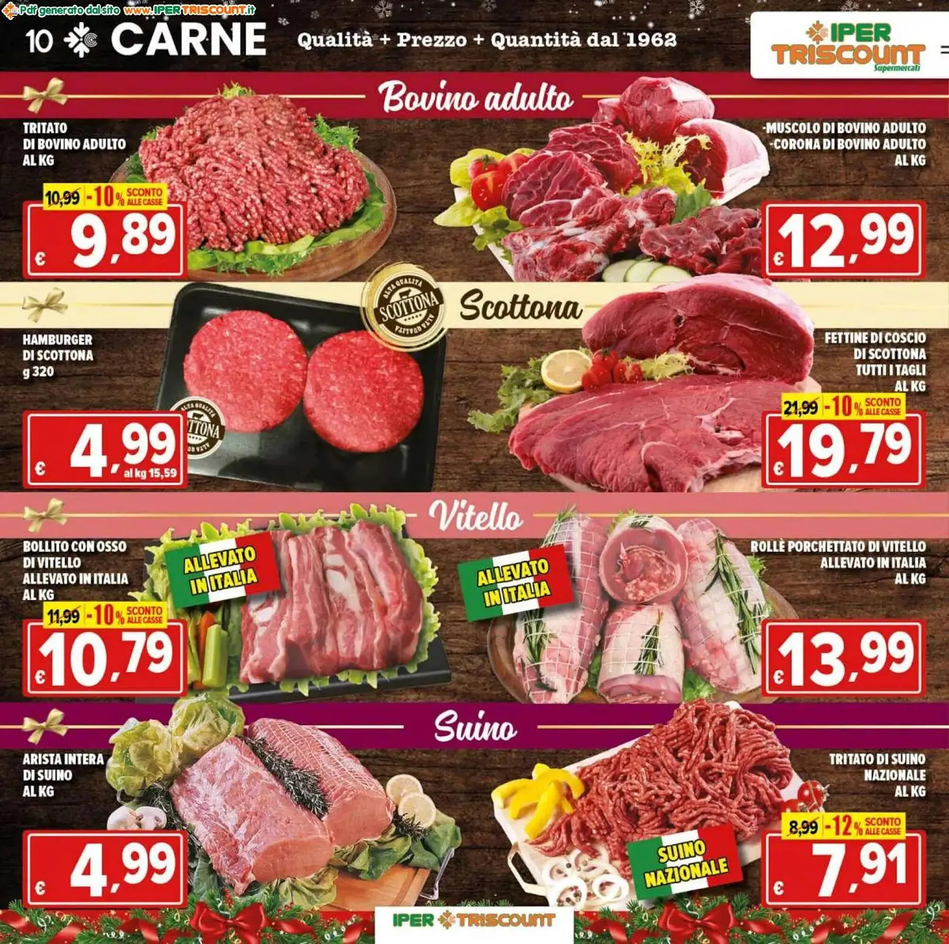 Volantino Iper Triscount da 16 dicembre a 24 dicembre di 2025 - Pagina del volantino 10