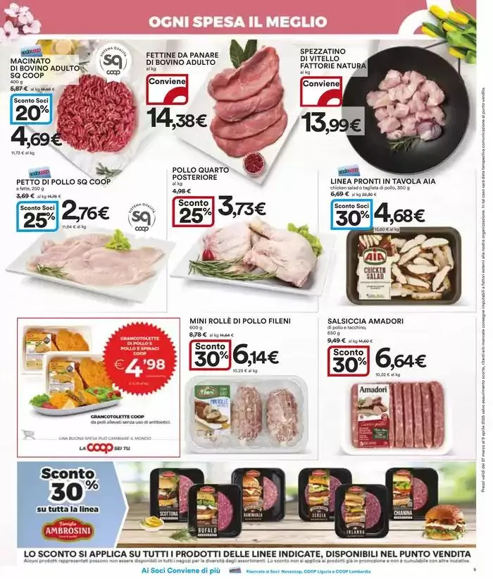 Fiorisce il risparmio! da 27 marzo a 9 aprile di 2025 - Pagina del volantino 9