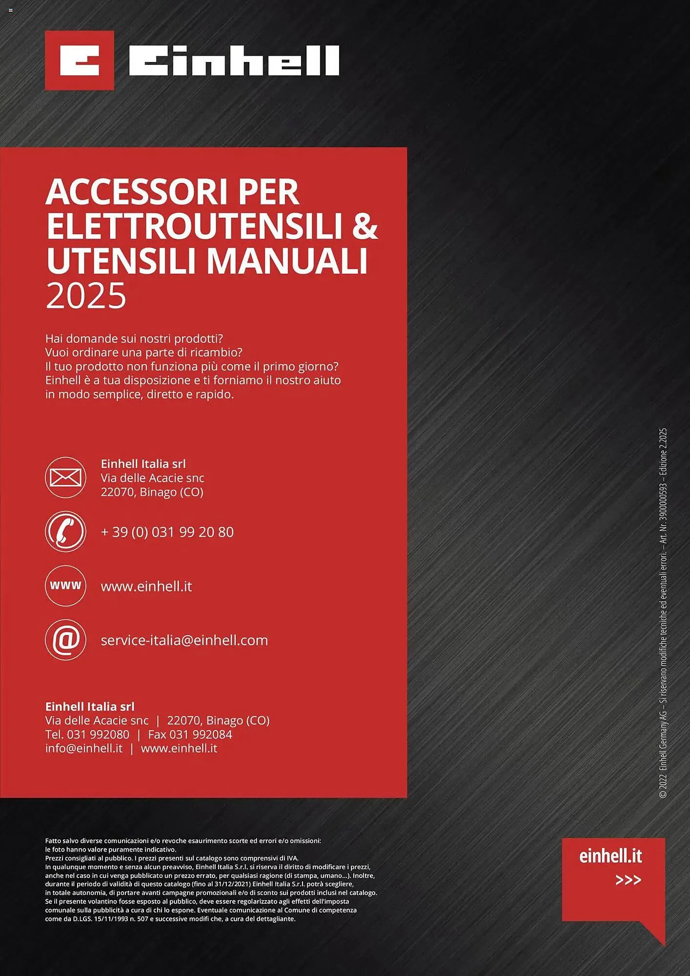 Volantino Einhell da 17 marzo a 31 dicembre di 2026 - Pagina del volantino 196