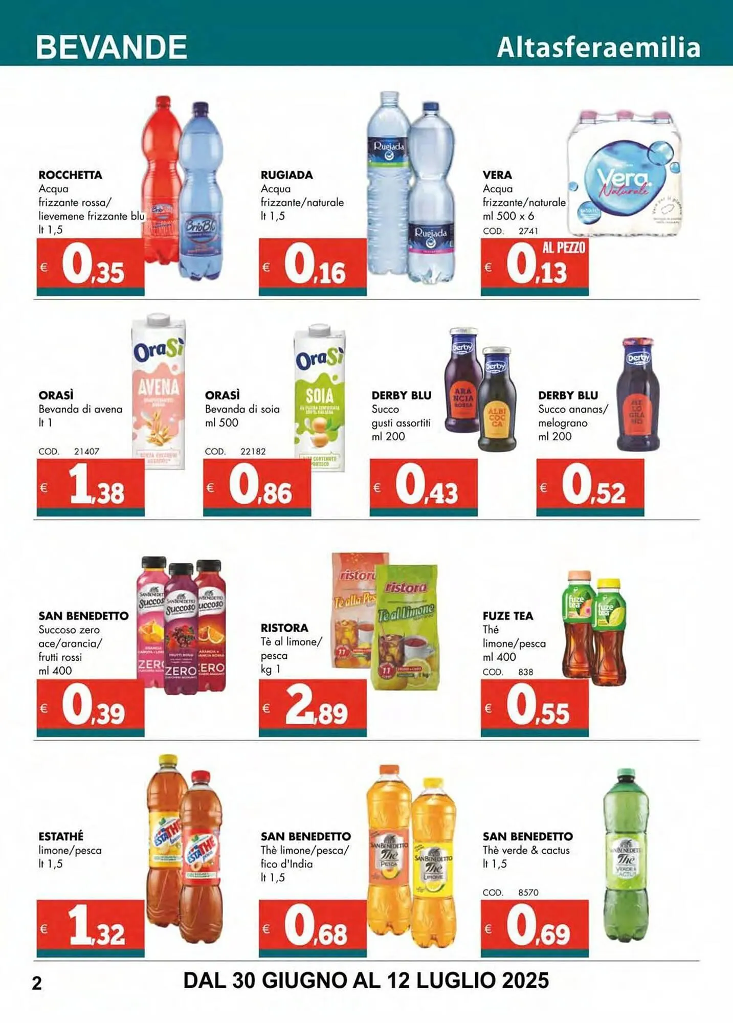 Volantino Altasfera da 30 giugno a 12 luglio di 2025 - Pagina del volantino 2