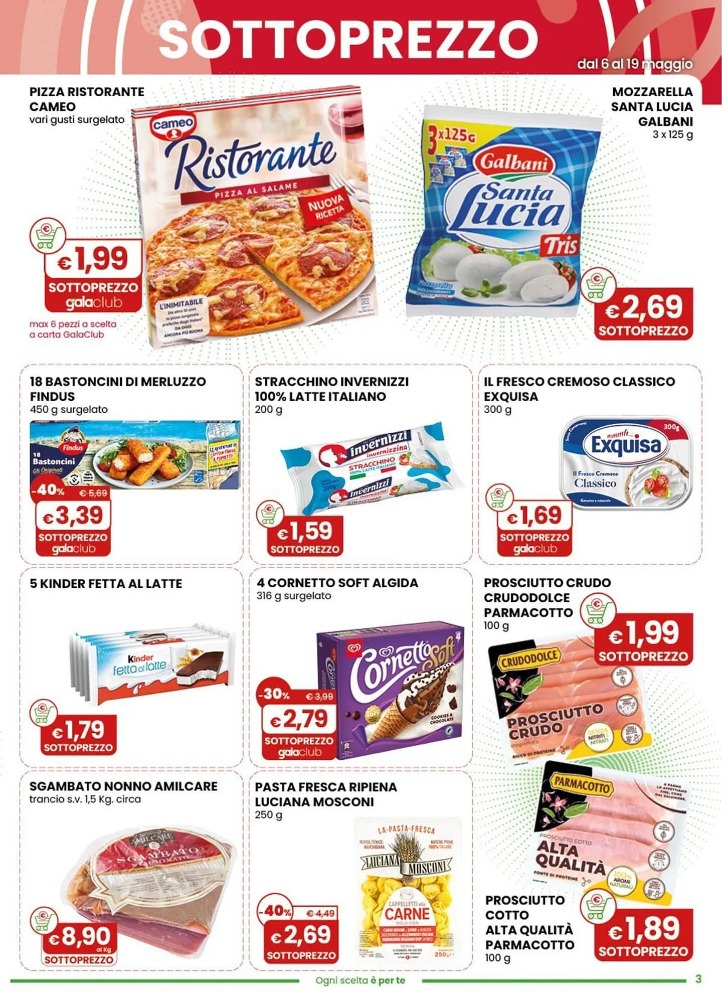 Volantino Gala Supermercati da 6 maggio a 19 maggio di 2026 - Pagina del volantino 3