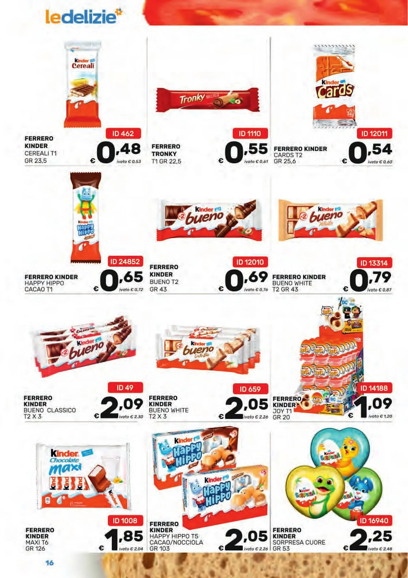 Volantino Le Delizie del Sud da 4 maggio a 31 maggio di 2026 - Pagina del volantino 16