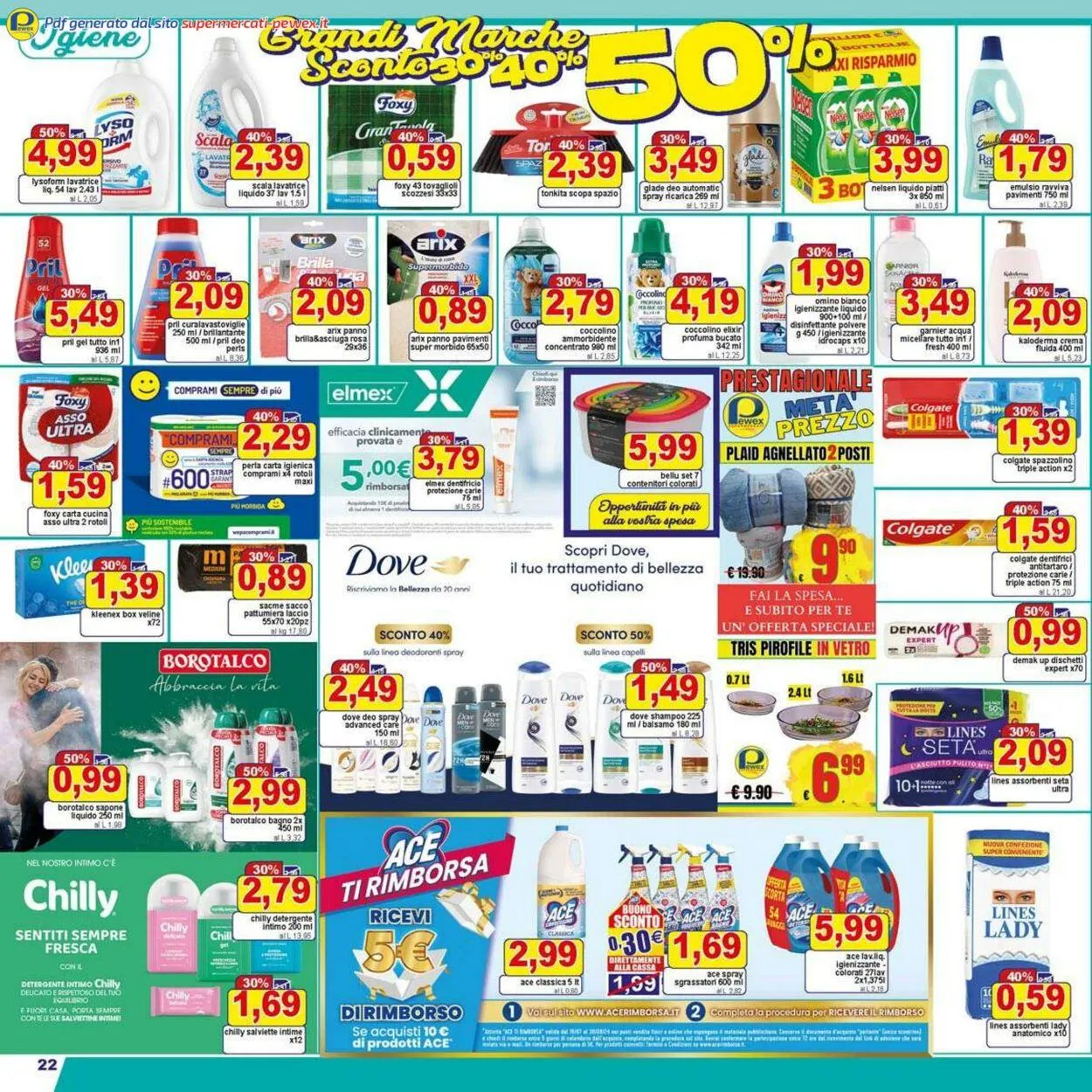 Pewex Volantino attuale da 30 agosto a 10 settembre di 2024 - Pagina del volantino 22