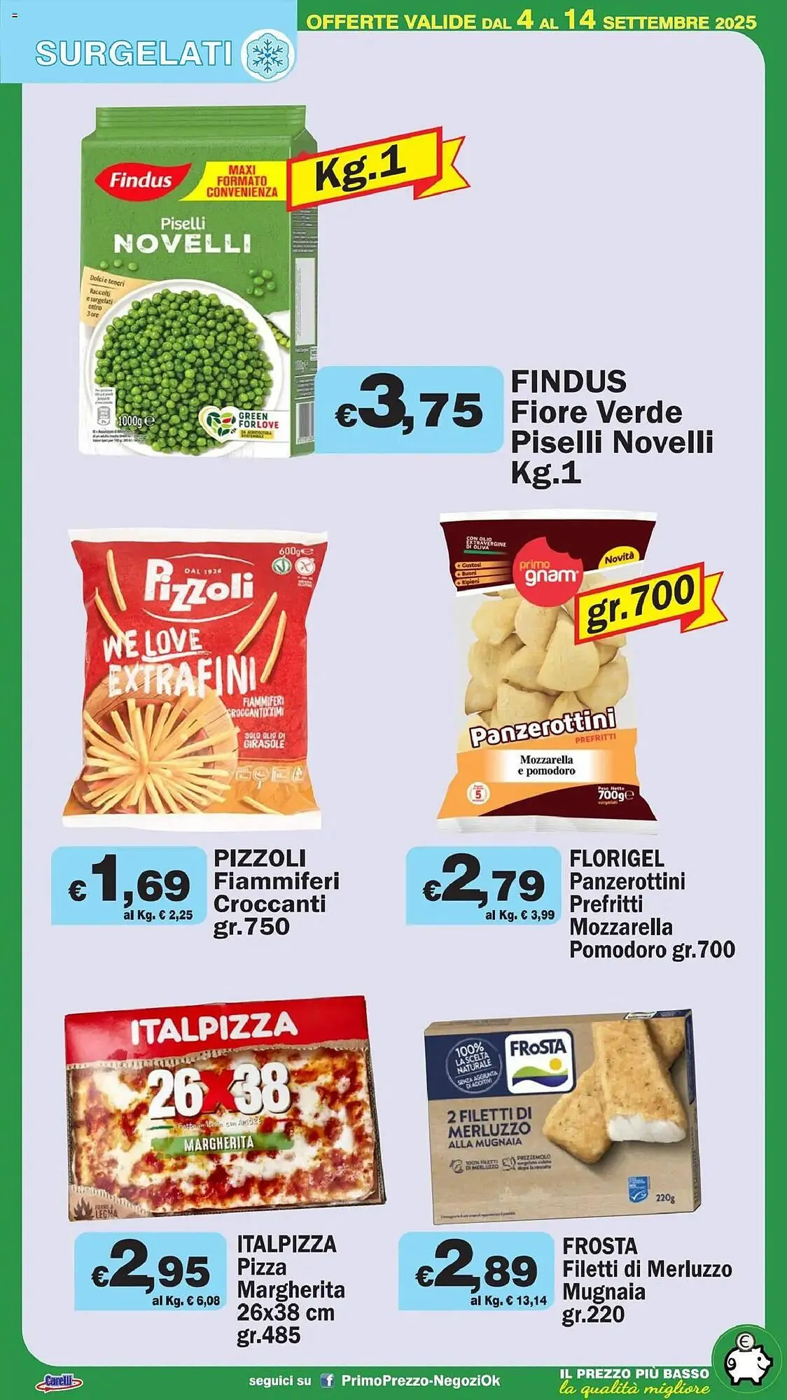 Volantino Primo Prezzo da 4 settembre a 14 settembre di 2025 - Pagina del volantino 31