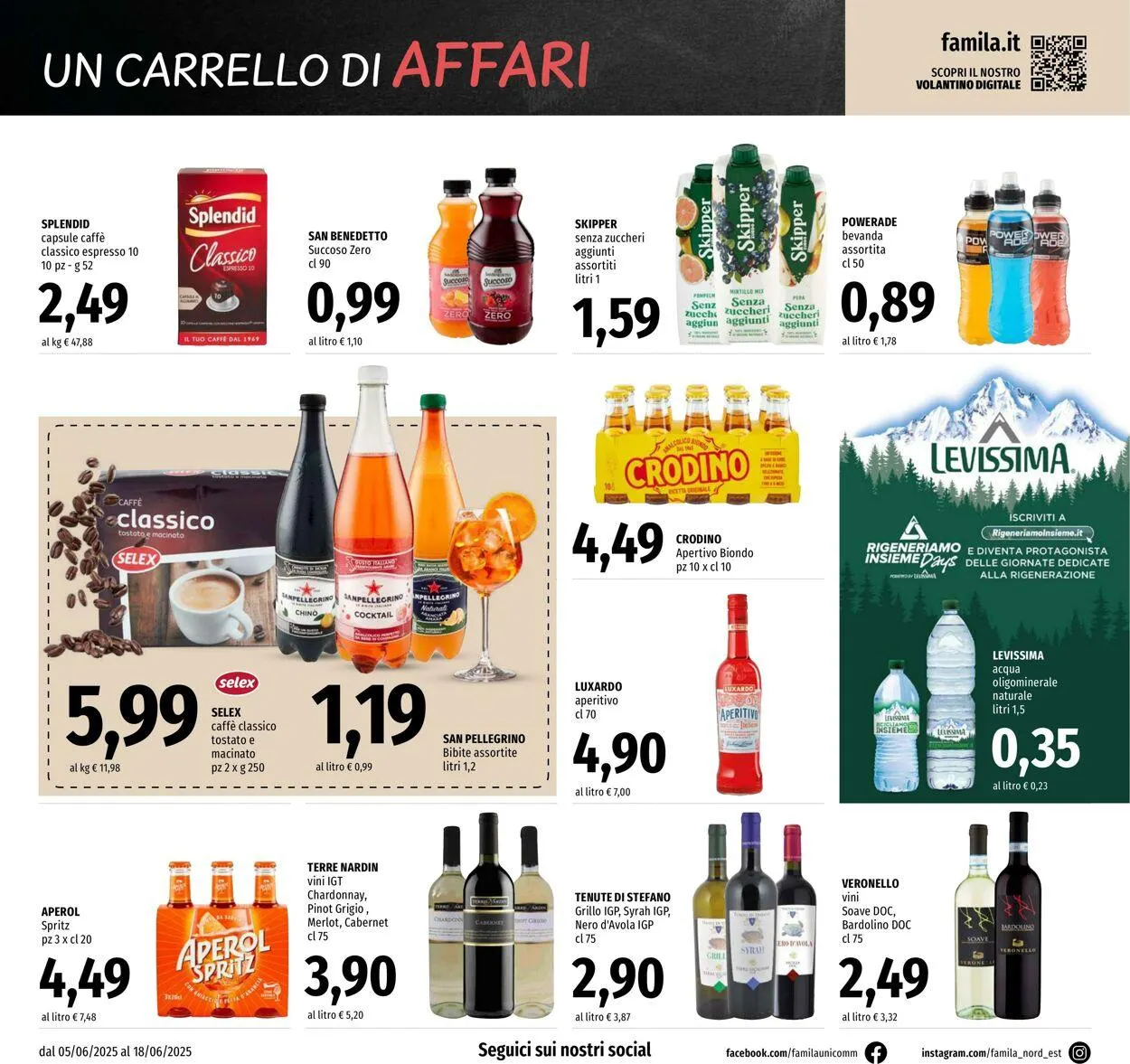 Famila Volantino attuale da 5 giugno a 18 giugno di 2025 - Pagina del volantino 18