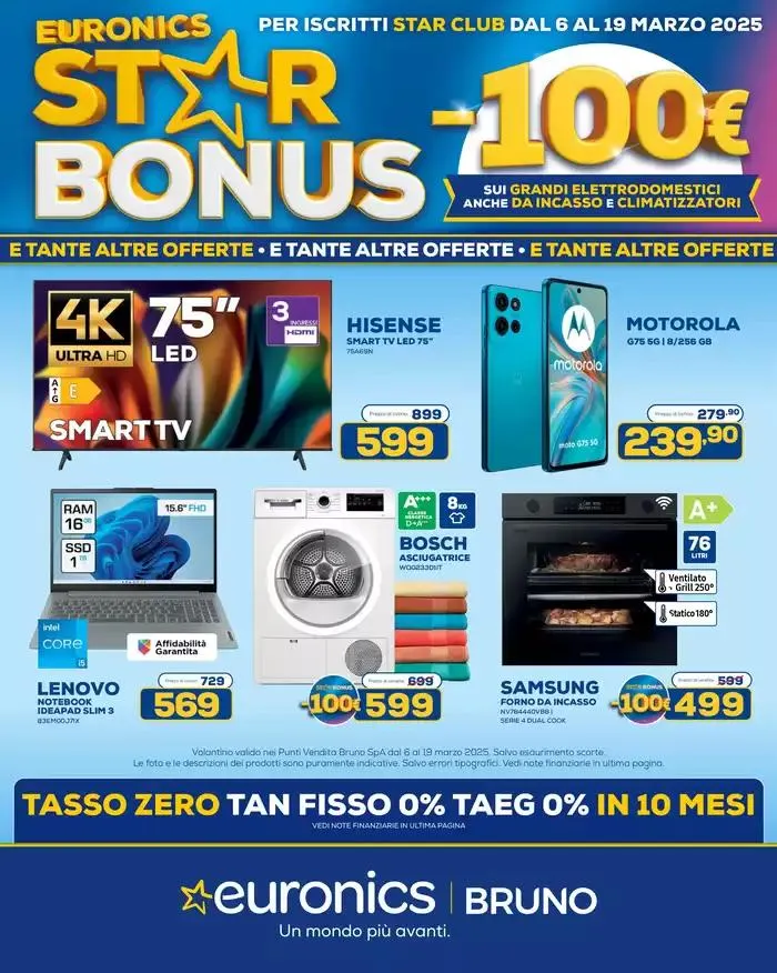 Star Bonus -100 euro da 6 marzo a 19 marzo di 2025 - Pagina del volantino 1