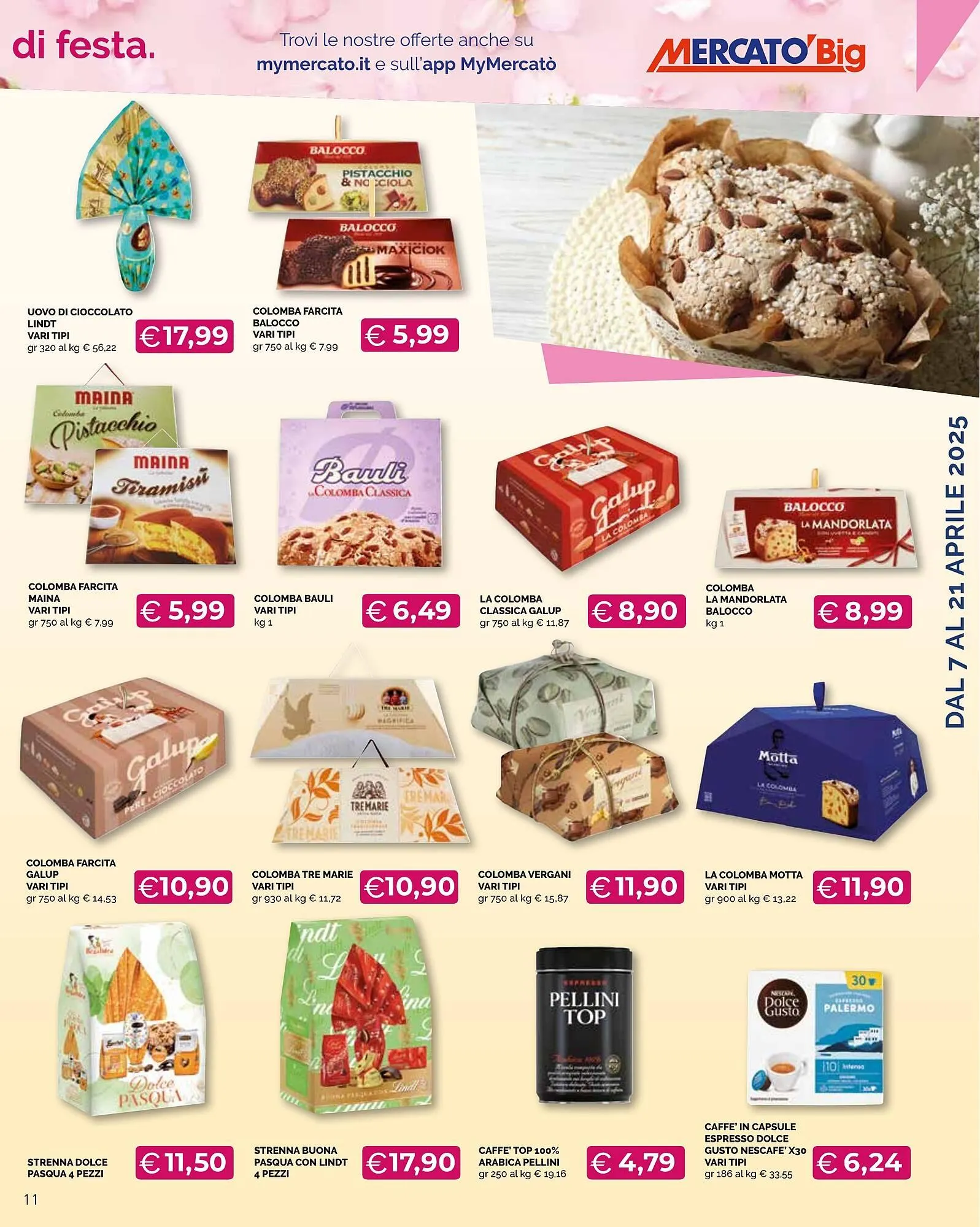 Volantino Mercatò Big da 7 aprile a 21 aprile di 2025 - Pagina del volantino 11