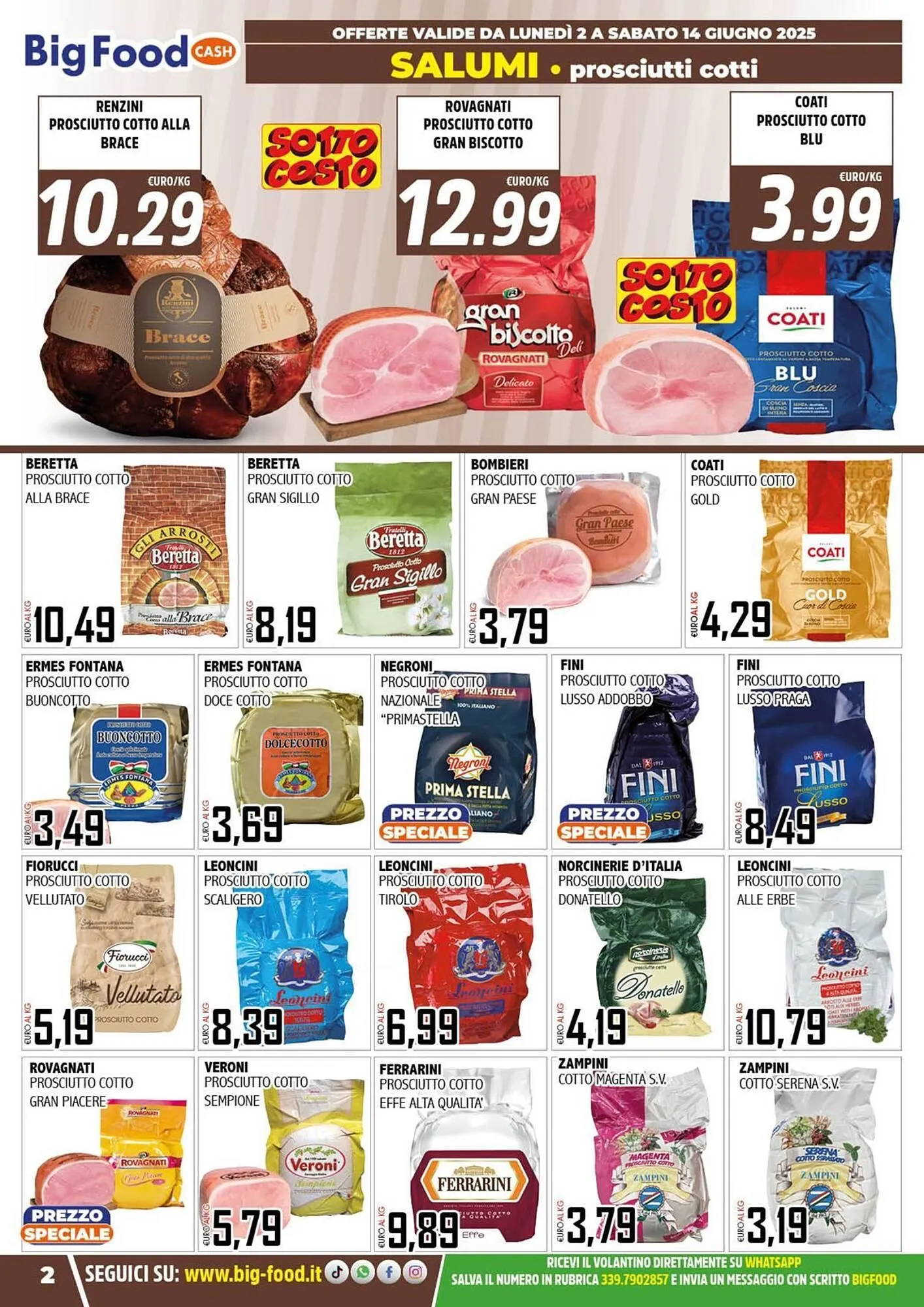 Volantino Big Food da 2 giugno a 14 giugno di 2025 - Pagina del volantino 2