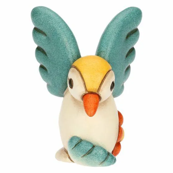 Colibrì Fly con fiore in ceramica Primavera da vivere, mini