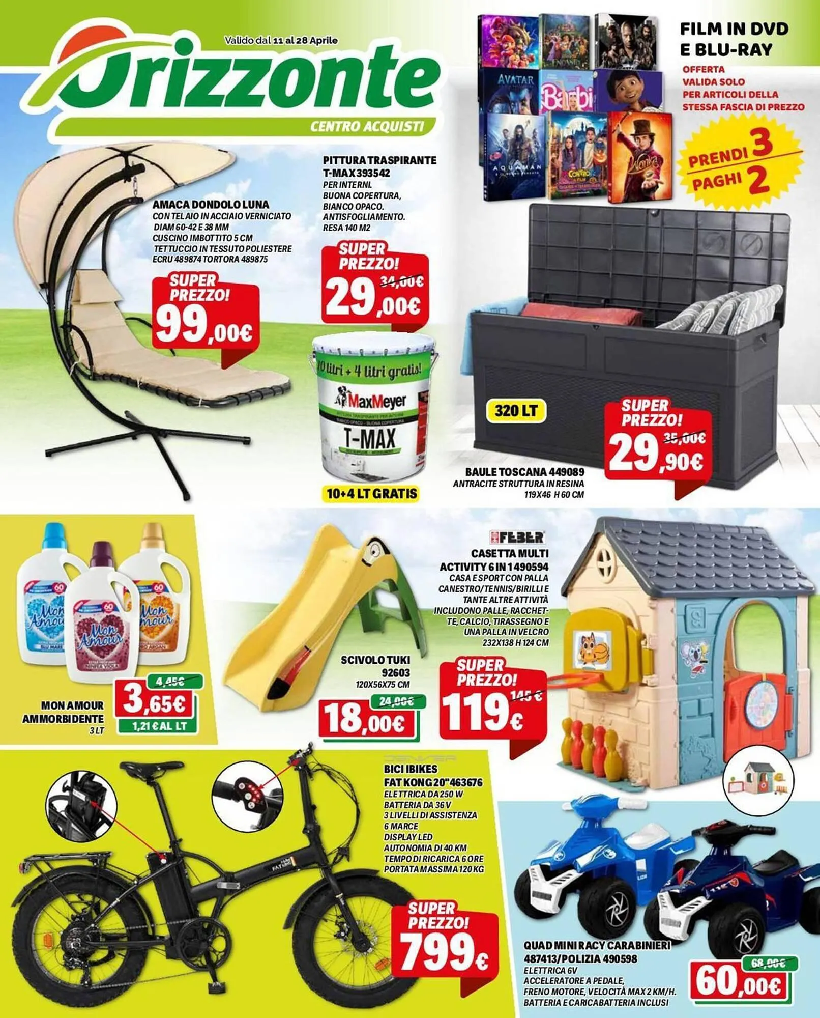 Volantino Orizzonte da 11 aprile a 28 aprile di 2024 - Pagina del volantino 1