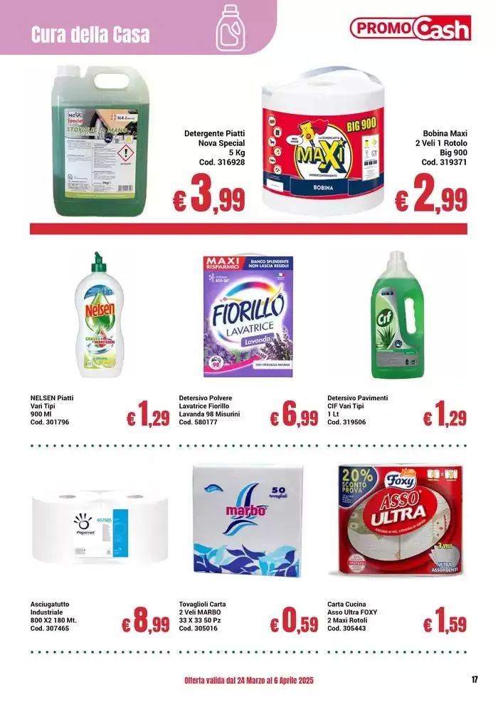 Offerta valida dal 24 Marzo al 6 Aprile 2025 da 24 marzo a 6 aprile di 2025 - Pagina del volantino 17