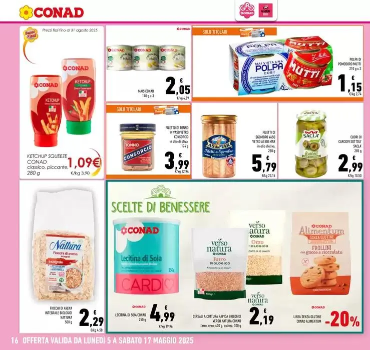BIS, PRENDI 2 PAGHI 1 da 5 maggio a 17 maggio di 2025 - Pagina del volantino 16
