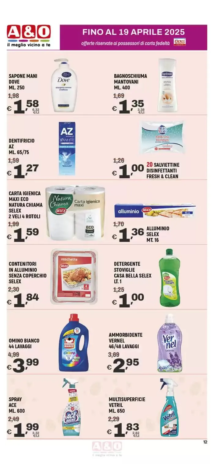 Aria di Pasqua da 10 aprile a 19 aprile di 2025 - Pagina del volantino 12