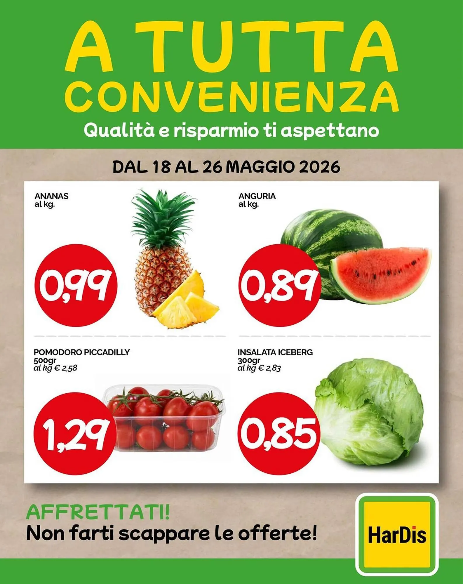 Volantino Hardis da 18 maggio a 26 maggio di 2026 - Pagina del volantino 2