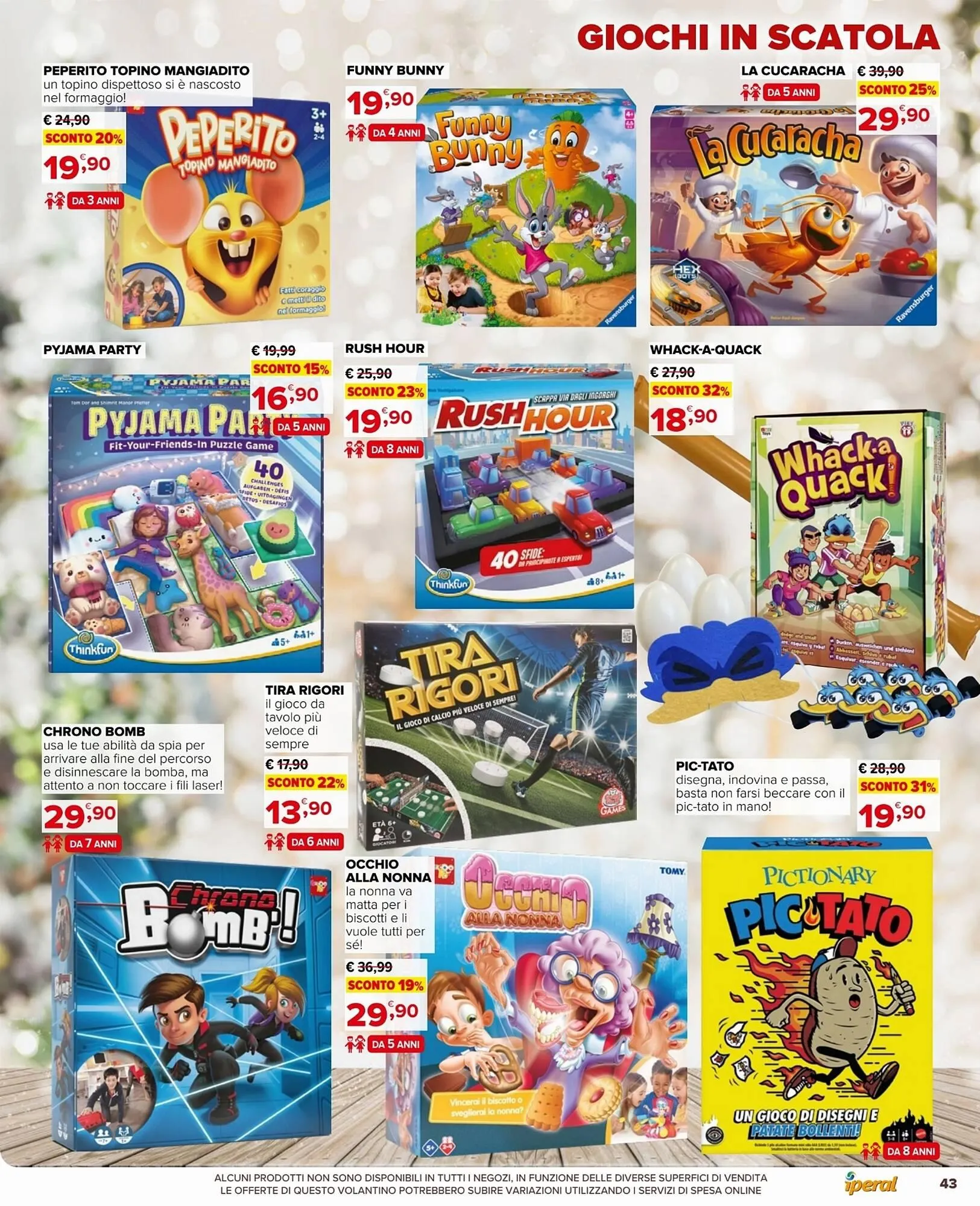 Volantino Iperal da 29 ottobre a 24 dicembre di 2025 - Pagina del volantino 43