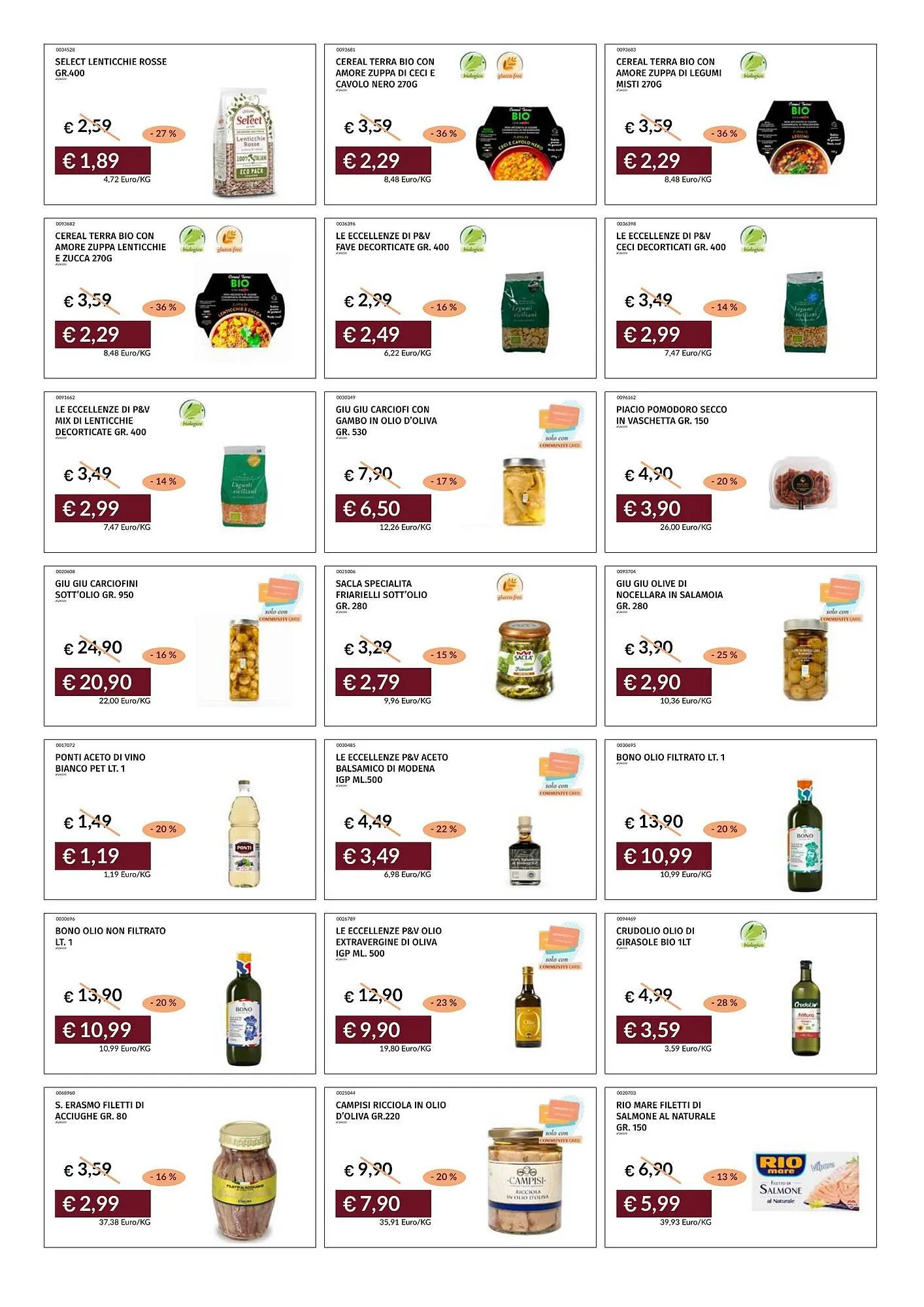 Volantino Prezzemolo e Vitale da 29 novembre a 8 dicembre di 2025 - Pagina del volantino 34