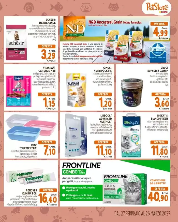 In primavera alcuni amori fioriscono, altri abbaiano. da 27 febbraio a 26 marzo di 2025 - Pagina del volantino 5