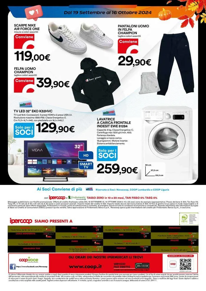 Tendenze d'Autunno da 19 settembre a 16 ottobre di 2024 - Pagina del volantino 16