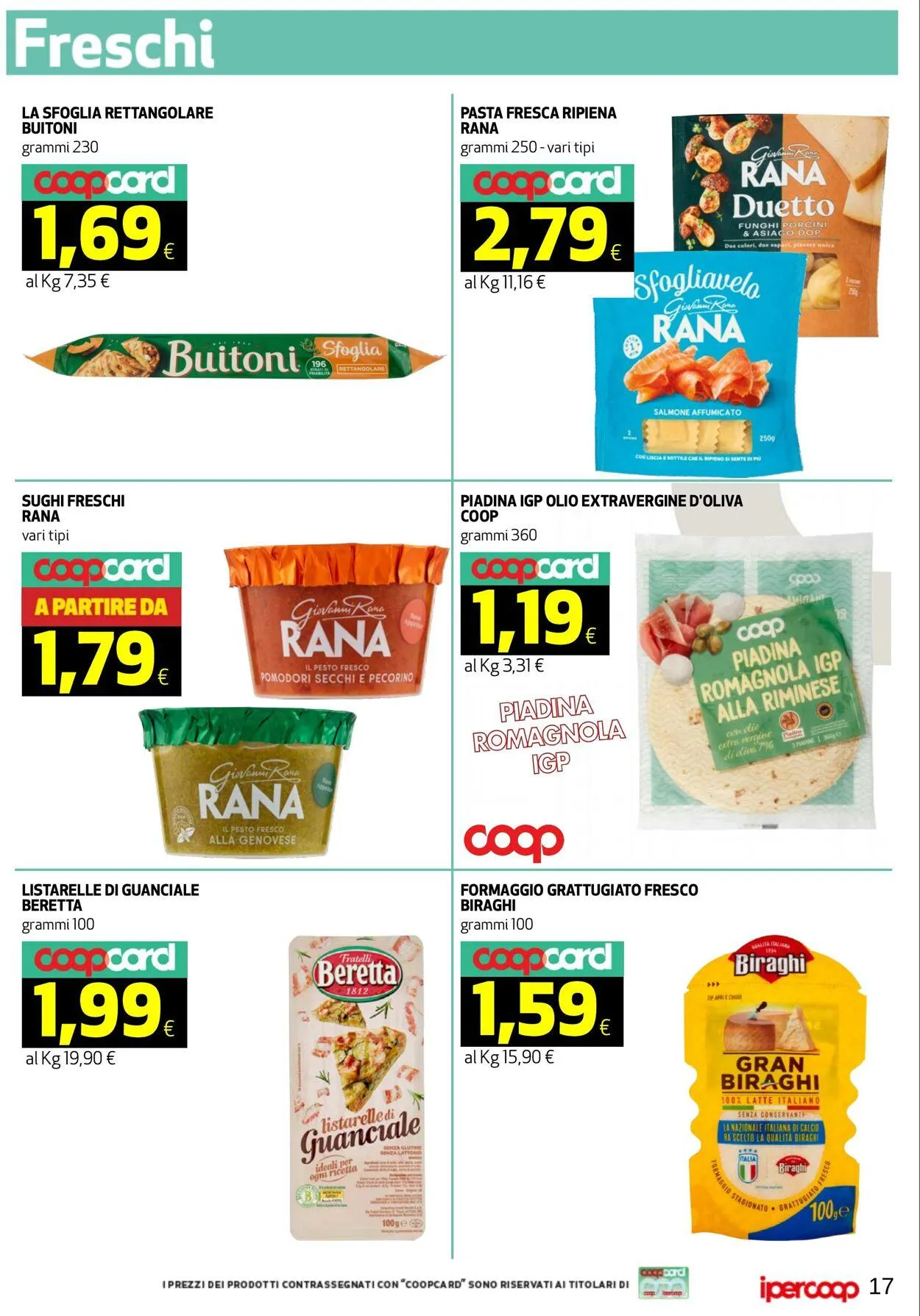 Coop Volantino attuale da 6 agosto a 17 agosto di 2025 - Pagina del volantino 17