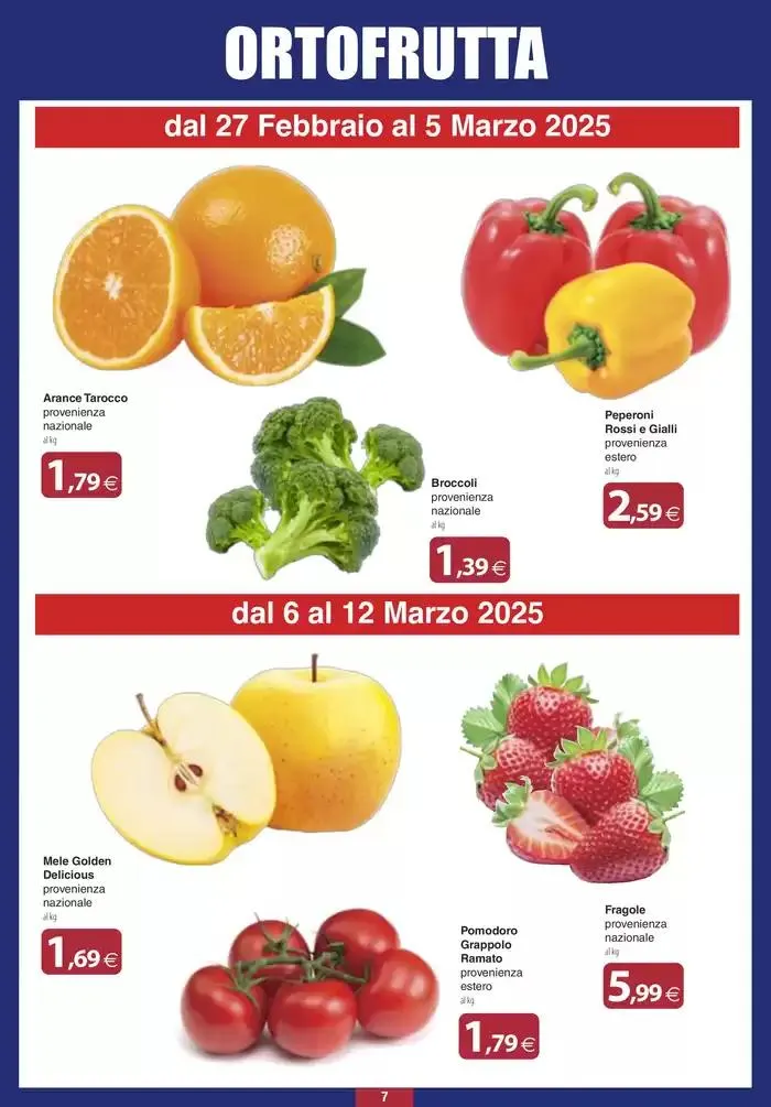 Offerte da 27 febbraio a 12 marzo di 2025 - Pagina del volantino 7
