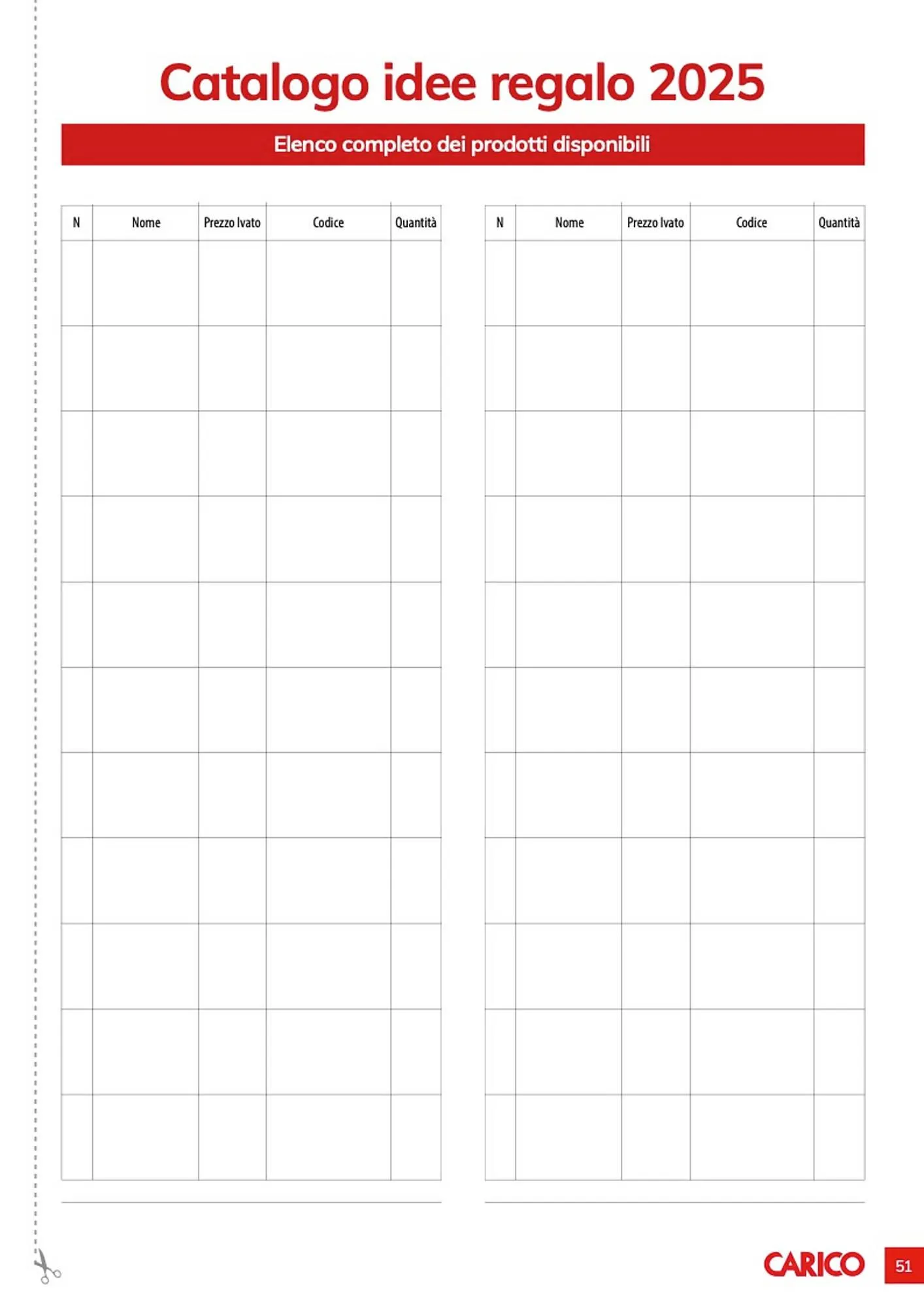 Volantino Carico Cash & Carry da 8 novembre a 21 dicembre di 2025 - Pagina del volantino 51