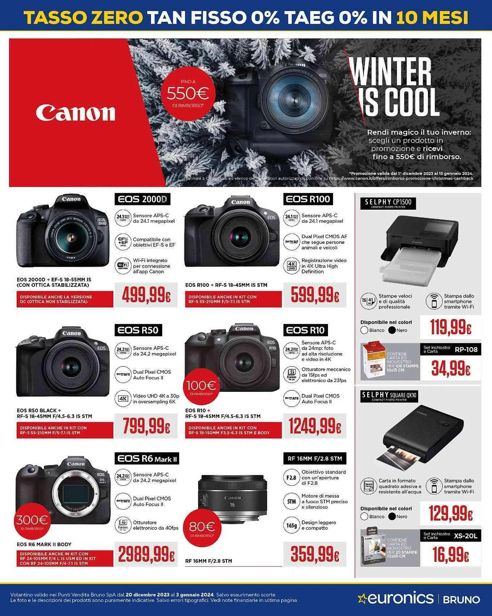 Volantino Euronics da 20 dicembre a 3 gennaio di 2024 - Pagina del volantino 14