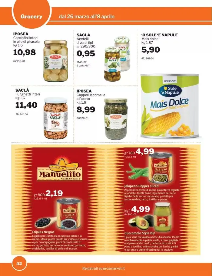 Food&Beverage da 26 marzo a 8 aprile di 2025 - Pagina del volantino 42