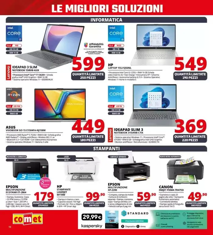 Offerte da Comet! da 20 marzo a 2 aprile di 2025 - Pagina del volantino 10