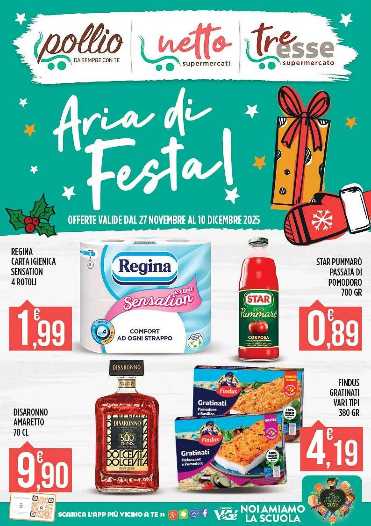 Volantino Supermercato Pollio da 27 novembre a 10 dicembre di 2025 - Pagina del volantino 1