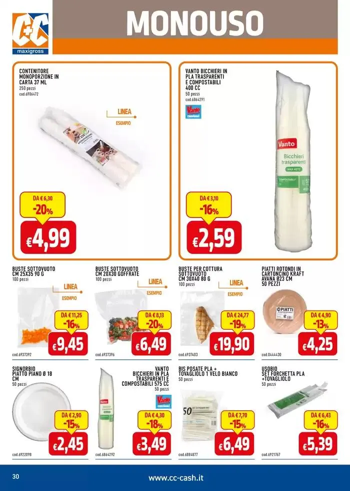 Professional ristoranti, bar, comunità, hotel da 24 marzo a 19 aprile di 2025 - Pagina del volantino 30