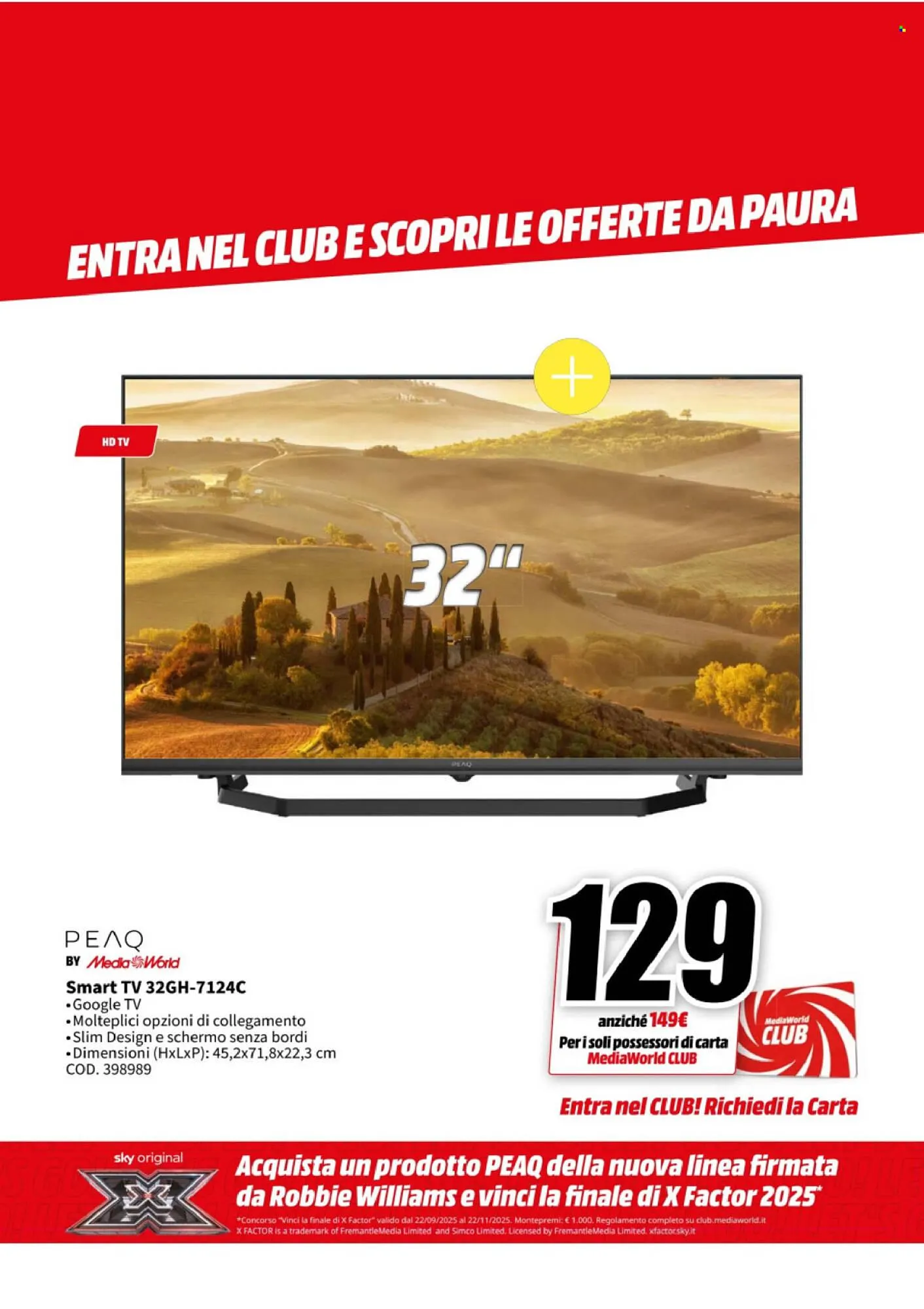 Volantino MediaWorld da 27 ottobre a 31 ottobre di 2025 - Pagina del volantino 38