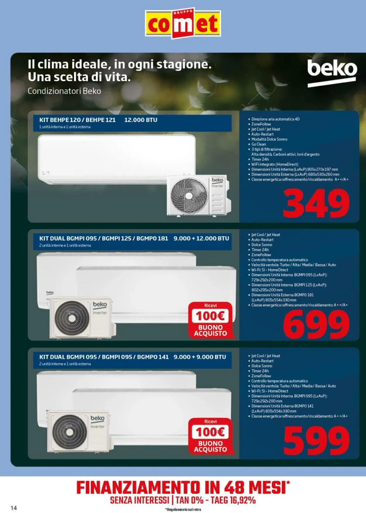 Comet Volantino attuale da 22 agosto a 11 settembre di 2025 - Pagina del volantino 14