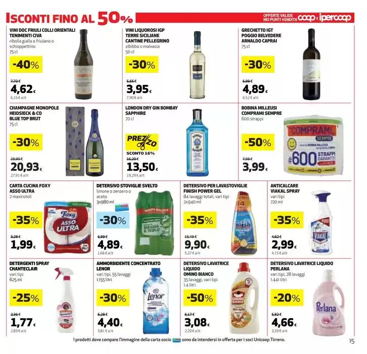 Sconti fino al 50% da 27 marzo a 9 aprile di 2025 - Pagina del volantino 15