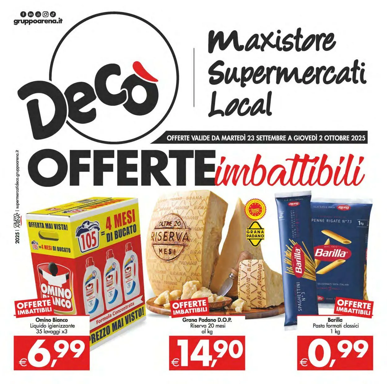 Deco Volantino attuale da 23 settembre a 2 ottobre di 2025 - Pagina del volantino 1