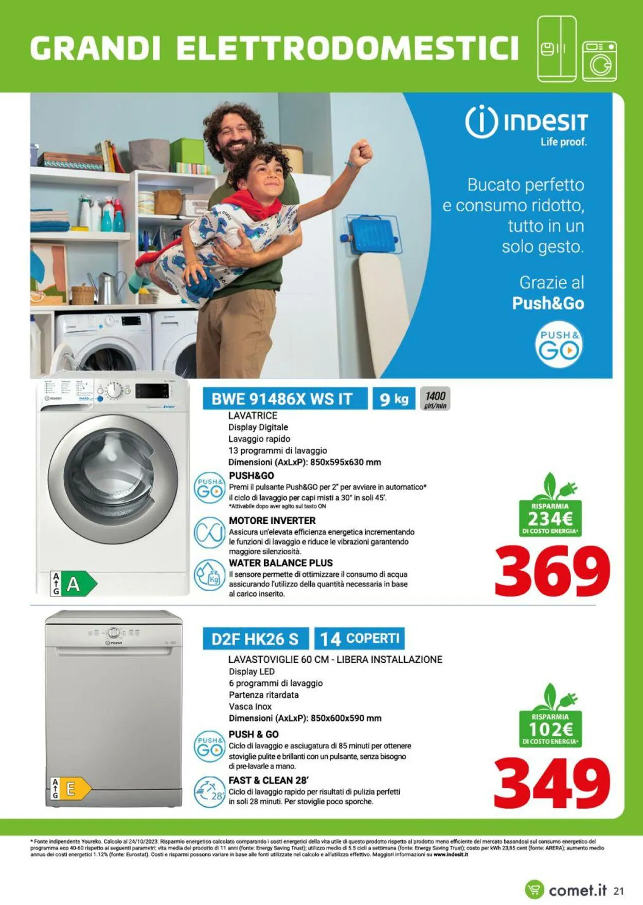 Comet Volantino attuale da 2 novembre a 15 novembre di 2023 - Pagina del volantino 21