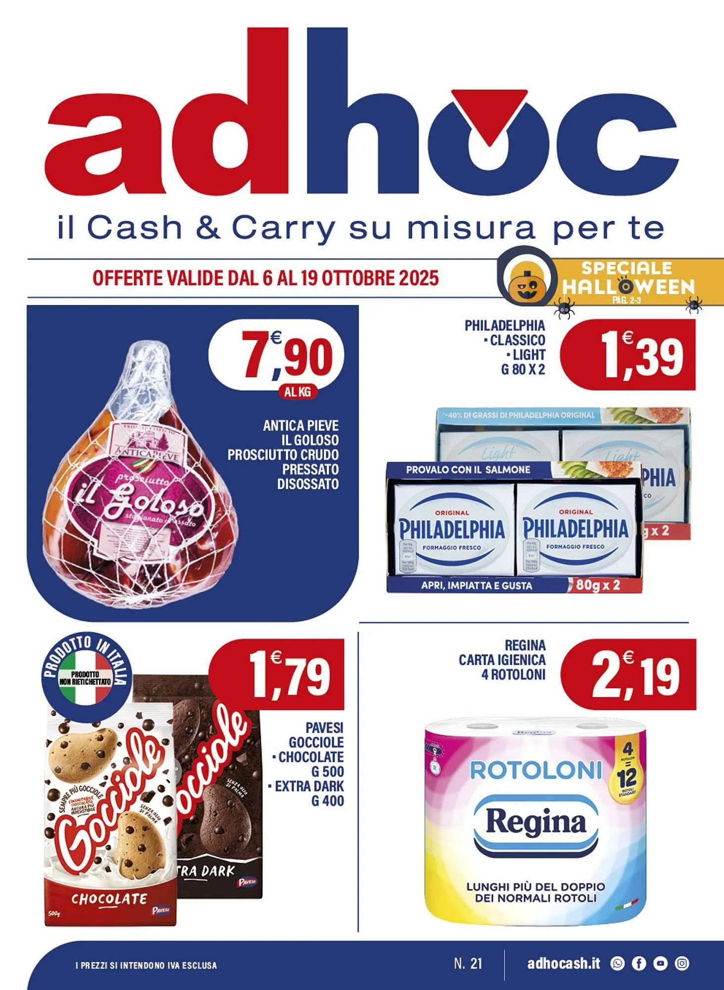 Volantino Adhoc da 6 ottobre a 19 ottobre di 2025 - Pagina del volantino 1