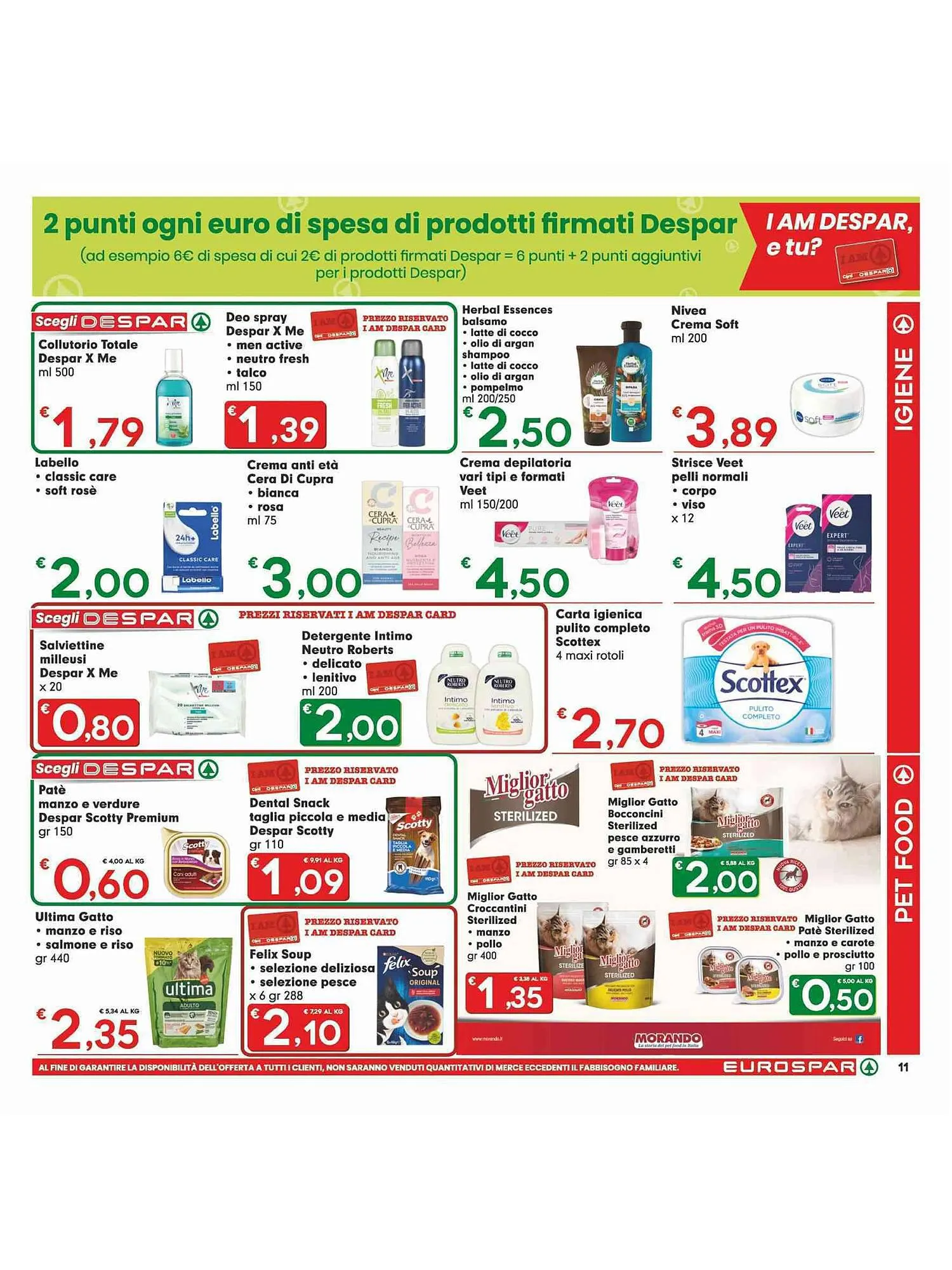 Volantino Eurospar da 23 novembre a 6 dicembre di 2023 - Pagina del volantino 11